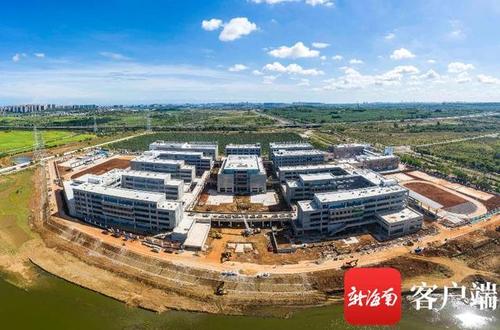 瞰海南|上海世外附属海口学校项目建设收尾 预计7月底完工交付